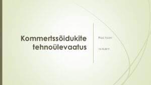 TUL kommertssoidukite koolitus 2019 pdf