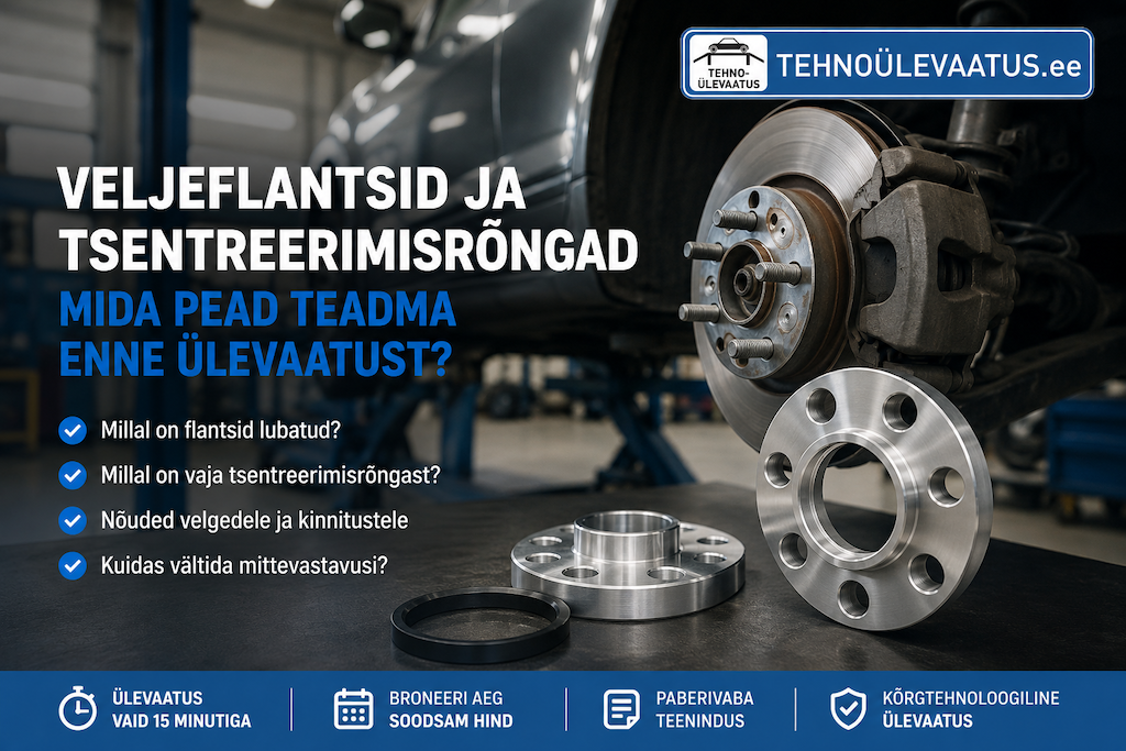 veljeflantisd ja tsentreerimisrõngad kas lubatud tehnoülevaatusel veljeflantisd ja tsentreerimisrõngad kas lubatud tehnoülevaatusel